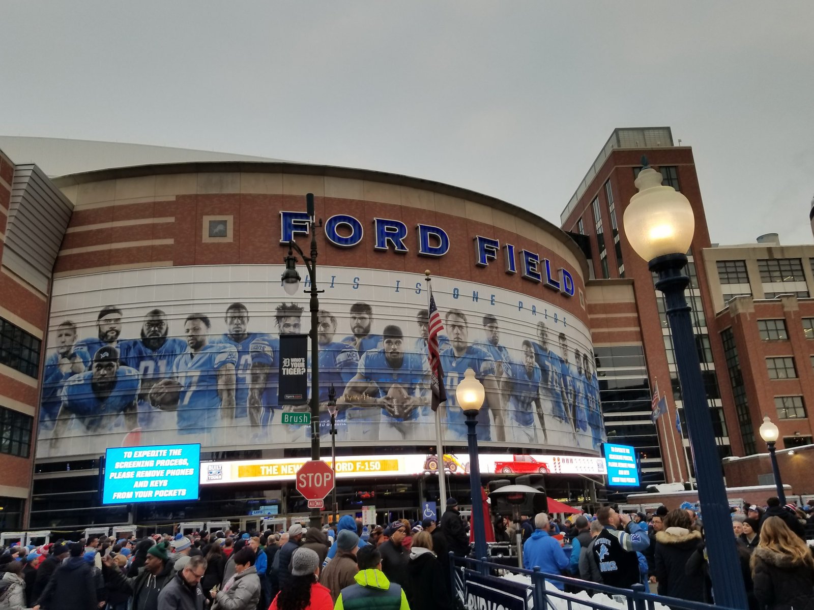 Ford Field Review  My 7th Inning Stretch